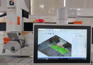 5 גשר מסור עם מצלמה לחיתוך גרניט, שיש, קוורץ, sintered אבן - Product Image 2