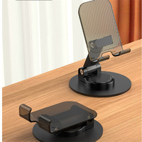 Support de téléphone portable pliable et rotatif en ABS et métal, nouveau style, pour la maison, le bureau, la voiture, le bureau, support de téléphone portable
