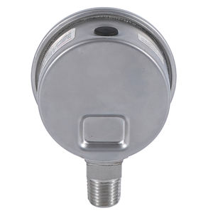 Manômetro de Tubo <span class=keywords><strong>Bourdon</strong></span> de Aço Inoxidável de Alta Qualidade de 2,5 Polegadas Modelo YN60 Medição de 10 Bar Garantia de 3 Anos - Product Image 4