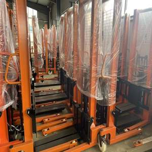 1 tonelada, 1,5 toneladas, 2 toneladas, 1,6 M, 2M, 3m, elevador <span class=keywords><strong>manual</strong></span> hidráulico a horcajadas, carretilla elevadora <span class=keywords><strong>manual</strong></span> con horquilla ajustable - Product Image 5