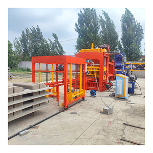 QT12-15 Hydraulic Pressure <strong>Cement</strong> Paving <strong>Brick</strong> <strong>Making</strong> <strong>Machine</strong> - Product Image 2