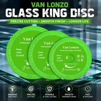 Industriële diamant ultra dunne groene hete pers soldeerblad voor het snijden & slijpen van keramiek, jade, glas, tegels en wijnflessen