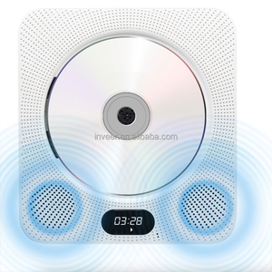 Lecteur CD mural Inveer WM 01BT, radio <span class=keywords><strong>FM</strong></span>, lecteur audio domestique, haut-parleurs intégrés 2*5W, télécommande, prise en charge OEM - Product Image 1