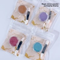 Poudre miroir magique 108 couleurs, nouvelle collection, motif ciel étoilé, paillettes colorées, poudre miroir irisée pour ongles