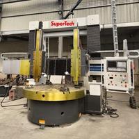 Torno Vertical de Doble Columna CNC Automático de Alta Resistencia SuperTech CK5225 para Diámetro Máximo de Torneado de 2500 mm con Guía Hidrostática
