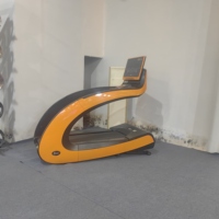 Tapis roulant professionnel pour salle de sport, avec écran LED, commande électrique, équipement de fitness