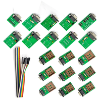 Programmateur USB UPA V1.3, testeur de batterie, réglage de la puce ECU, script 350 Mo, adaptateur EEPROM complet, anglais, Win 10
