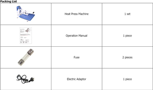 Máquina de Prensa de Calor por Sublimación Manual Fácil de Usar para Productos, Camisetas, Rompecabezas y Fundas de Teléfono - Product Image 2