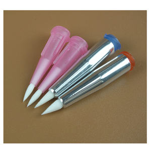 1-<span class=keywords><strong>12mm</strong></span> Boca plana Pegamento Dispensador Cabezal de cepillo suave Nueva aguja de cepillo 14-34G Puntas de aguja dispensadora - Product Image 4
