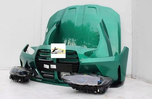 Kit Carrozzeria Auto Usato Originale per <span class=keywords><strong>BMW</strong></span> M3/M4 G80/G82 - Paraurti Anteriore, Labbro Paraurti, Fari Sostitutivi, Kit Riparazione Paraurti Auto - Product Image 3