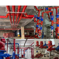 Tube GI galvanisé à chaud ASTM A53 Sch40 ERW sans soudure, tuyau zincé pour incendie et réseaux hydrauliques