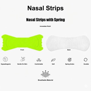 Strisce Nasali Atletiche Personalizzate con LOGO, Resistenti al Sudore, Nastro Nasale Traspirante Extra Forte per Sport e Palestra, Produttore OEM - Product Image 3