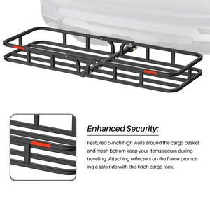 <span class=keywords><strong>Porte</strong></span>-bagages arrière universel robuste pour SUV/voiture, capacité de 500 lb, panier de transport, <span class=keywords><strong>porte</strong></span>-bagages arrière - Product Image 4
