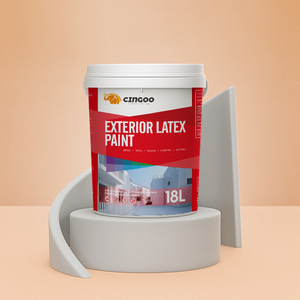 Pintura Acrílica Premium para Exteriores, Resistente a los Rayos UV y a la Intemperie, para Concreto, Estuco y <span class=keywords><strong>Ladrillo</strong></span> - Product Image 4