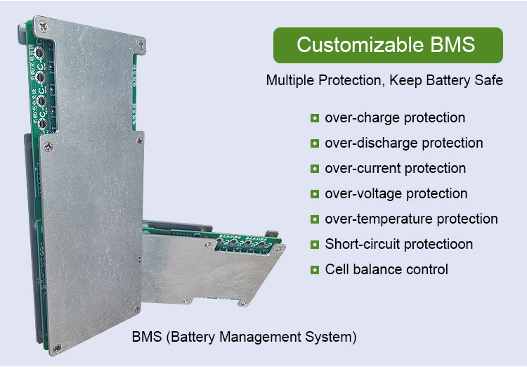 RV Lithium Battery Pack 12V 100Ah 200Ah LiFePO4 For 3KW Inverter