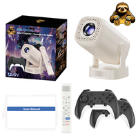 SYTA Nouveauté Projecteur intelligent portable 3-en-1 KTV+Jeu+LLTV U5 KTV 200ansi Mini projecteur de jeu