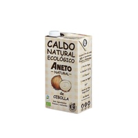 Caldo de Cebolla Orgánico Bajo en Sal, 6X1L, Hecho en España, Saludable, Nutritivo y Aromático, para Exportación, Buen Precio Final
