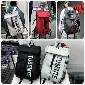 Sac de sport personnalisé à grande capacité avec impression de lettres, sac de sport imperméable, sac de voyage, sac de basket-ball, sac à dos - Product Image 3