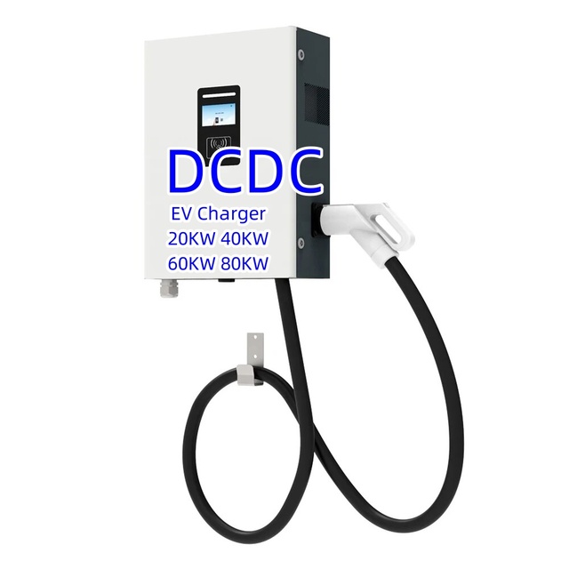 DCDC Fast EV Charger New 22kW-43kW with ESS CE Certified OCPP1.6J 5M Cable for CCS2 CCS1 NACS Gun V2G V2H V2V
