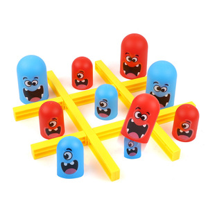 Jeu <span class=keywords><strong>de</strong></span> <span class=keywords><strong>société</strong></span> Tic Tac Toe empilable avec logo personnalisé, jeu <span class=keywords><strong>de</strong></span> stratégie 3D éducatif pour enfants et famille, OEM - Product Image 3