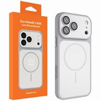 Étui magnétique antichoc givré mat en TPU+PC avec protection anti-empreintes digitales et étanche pour iPhone 17/16/15 Pro Max avec protection d'appareil photo