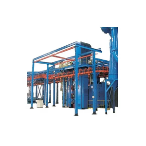 Machine de sablage industriel <span class=keywords><strong>pour</strong></span> poutres en acier S450, type H, <span class=keywords><strong>pour</strong></span> convoyeurs - Product Image 1