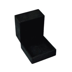 Custom Logo Cheap Printed Small Velvet Jewelry Ring Box velvet Gift box Wholesale