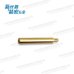 สปริงพิน XSL-Spring Pin 07 ทองเหลืองชุบทอง สำหรับงานนำไฟฟ้า ชิ้นส่วนเครื่องมือความแม่นยำสูง รุ่น New Ideas Precise Hardware - Product Image 2