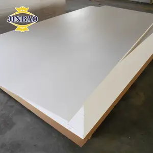 JINBAO 4x6 rigid Forex/celuka/sintra core foam pvc flexible pvc plastic foam board sheet for furniture material