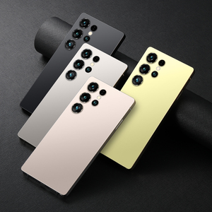 โทรศัพท์มือถือ S25 Ultra จอเต็ม, แรมและรอมขนาดใหญ่, โปรเซสเซอร์ประสิทธิภาพสูง, รองรับซิมคู่, รองรับปลั๊กหลายชนิด, ได้รับการรับรองมาตรฐาน CE และ RoHS - Product Image 2
