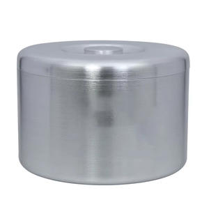 新デザイン 10L 丸型 二重壁 プラスチック製 アイスバケツ ビールクーラー 蓋付き - Product Image 4