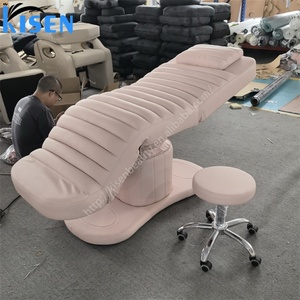 Kisen Black <b>Pink</b> White Classic Comfortable Table Bed Tattoo Furniture Facial Adjustable Height Beauty <b>Chair</b> - Product Image 4
