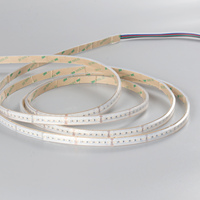 Barre lumineuse néon DMX à pixels LED RGB avec contrôleur pour usage en entrepôt, en silicone, indice de protection IP67, 12-24V, garantie 5 ans, CRI élevé 95