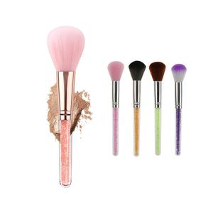 Brocha para Rubor <span class=keywords><strong>con</strong></span> Mango Transparente en Forma <span class=keywords><strong>de</strong></span> Diamante para Maquillaje Facial y Eliminación <span class=keywords><strong>de</strong></span> Polvo <span class=keywords><strong>de</strong></span> Uñas - Product Image 3