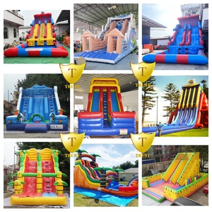 Castillo inflable <span class=keywords><strong>gigante</strong></span> para niños y adultos, tobogán de agua comercial, <span class=keywords><strong>precio</strong></span> de fábrica - Product Image 5