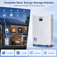 Sistema de Batería LFP de 10 kWh para Uso Residencial, 48V 200Ah, Celdas de Grado A, Alta Eficiencia, 8000 Ciclos, Energía para el Hogar, Larga Duración