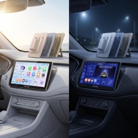 Reproductor de DVD para Auto Premium G Plus G con Pantalla Táctil QLED Laminada Completa de 9, 10 y 10.33 Pulgadas, Alta Resolución 1280x720, 1600x720