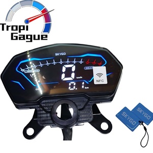 Compteur de vitesse numérique pour Honda TMX125 avec fonction NFC, compatible CG125, TMX125, Rusi TC 125, TC 150, <span class=keywords><strong>Skygo</strong></span> 125. - Product Image 2