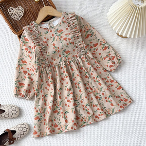 Girls Cotton Designer Frill Frocks - Stylish & Durable