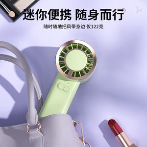 Turbina Jufeng Little Fan Handheld Small Wind Gun Carga portátil Small Hand-held Outdoor Light Sound Desktop Handheld Fan - Product Image 4