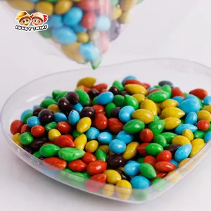 Snoep Fabriek Groothandel Kleurrijke Chocolade Bonen Mini Size Choco Bulk Kopen Sweets