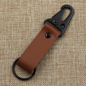 Porte-clés en cuir véritable personnalisé pour voitures, porte-clés vintage en forme <span class=keywords><strong>de</strong></span> bec, ensemble <span class=keywords><strong>de</strong></span> porte-clés en gros pour porte-clés - Product Image 2