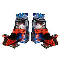 Simulateur dynamique de course de motoneige SnoCross avec contrôle de mouvement réaliste, machine d'arcade à monnayeur pour centre de jeux