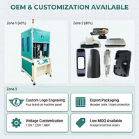 Nouvelle machine d'impression d'étiquettes à chaud à servo haute performance pour bouteilles et bouchons cosmétiques, compatible avec les machines de moulage par injection