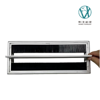 Brosse de gestion des câbles pour table de conférence et bureau, passe-câbles, bande de protection pour câbles de bureau