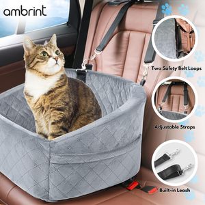 High-density Foam Waterproof Solid Pattern Luxury Travel Square Customizable Car Seat <b>Bed</b> for <b>Dogs</b> with High-resilience Design - Product Image 3