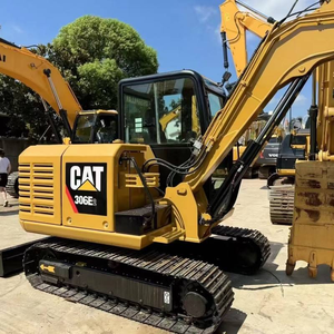 Excavadoras usadas buenas y baratas CAT 306E2 Japón 6 toneladas de orugas hidráulicas CAT Caterpillar 306E Excavadora CAT usada a la venta - Product Image 1