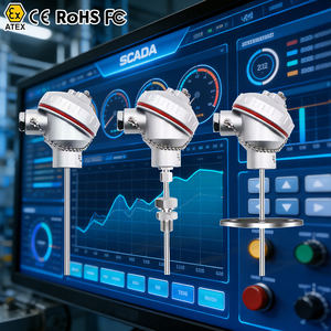 Sensor de Temperatura del Refrigerante con Termopar RTD, Termopar de Cobre y Constantán, Transductor de Termopar, Termopar Pt100 <span class=keywords><strong>Ptfe</strong></span> - Product Image 1