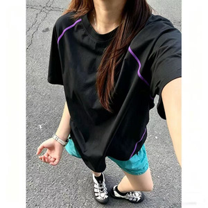 เสื้อยืดกีฬากลางแจ้งสีฟ้า Glacier Blue ป้องกันแสงแดด แห้งเร็ว น้ำหนักเบา ระบายความร้อน แขนสั้น สำหรับฤดูร้อน เหมาะสำหรับปั่นจักรยาน - Product Image 4