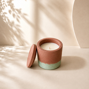 Bougie parfumée en ciment AIKUN Relax Home, bougies en béton pour contenants personnalisés, bougie parfumée à la cire de soja - Product Image 3